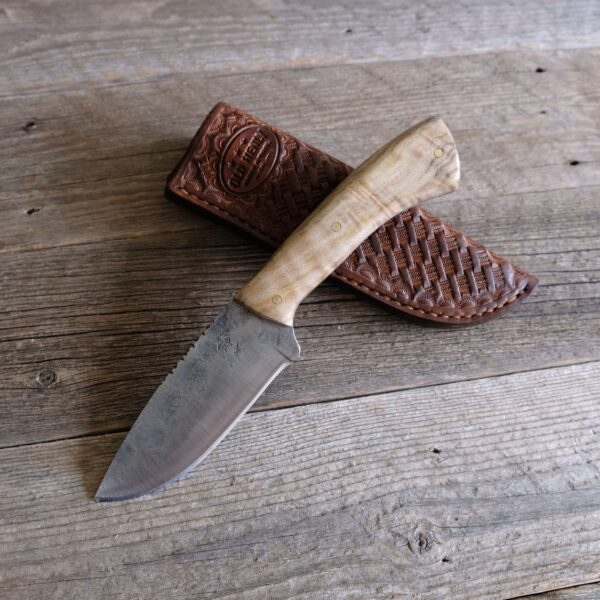 Curly Maple Drop Point