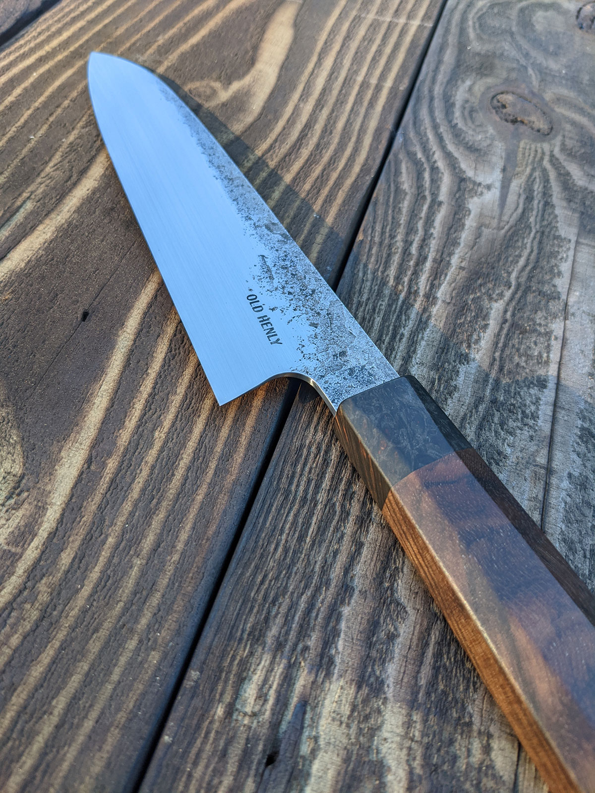 Walnut Gyuto ⋆ Old Henly Knife & Tool Co.