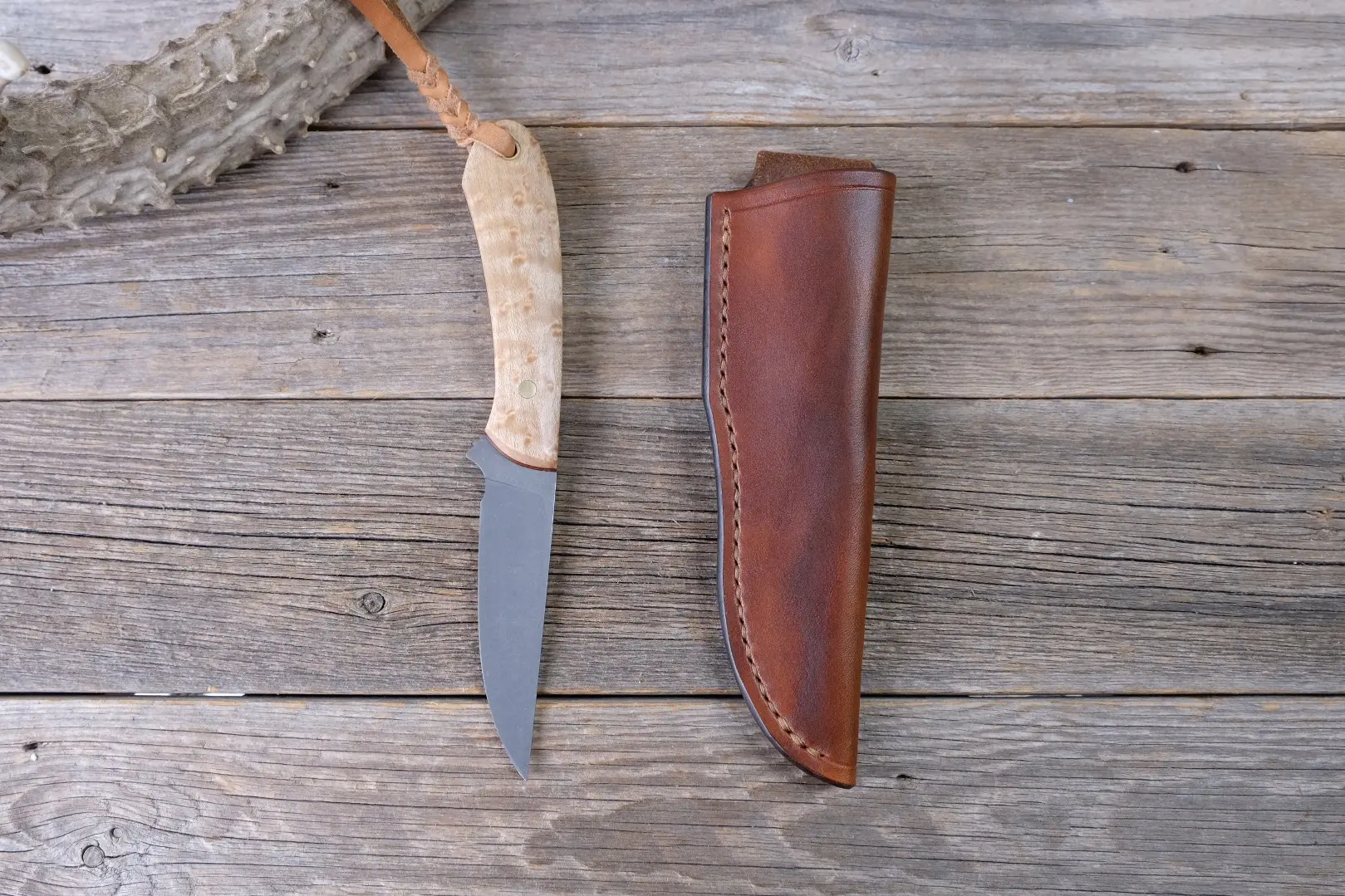 Birdseye Maple Bird & Trout - Image 7